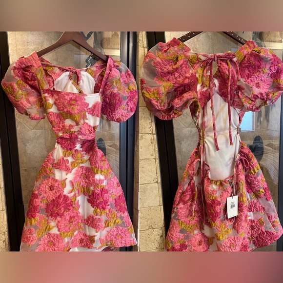 Hello Molly - ANSWER IS GLAMOUR DRESS
FUCHSIA - worn once like new condition - Picture 4 of 4